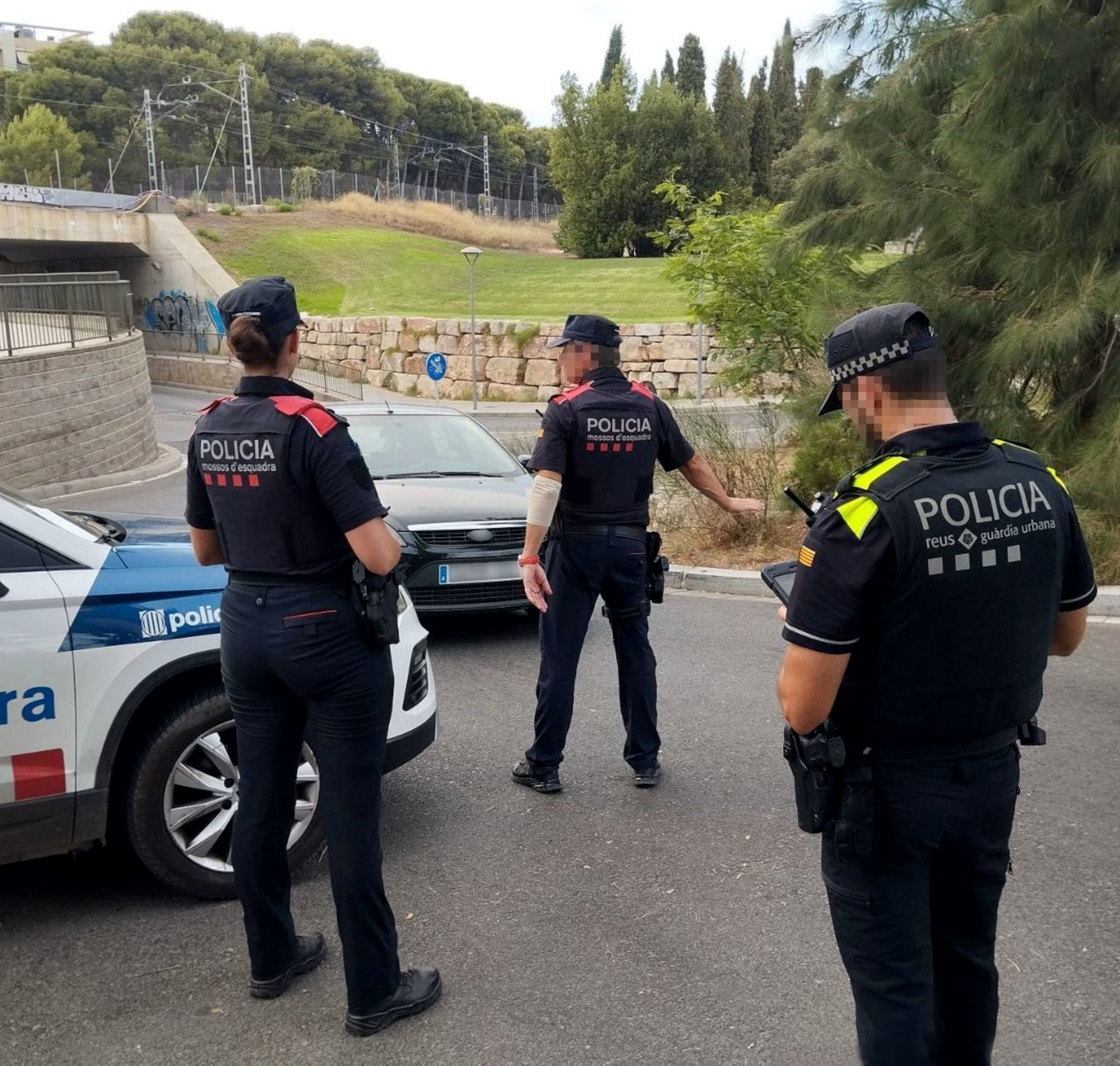 Controls de trànsit en l'operatiu Kanpai al Camp de Tarragona