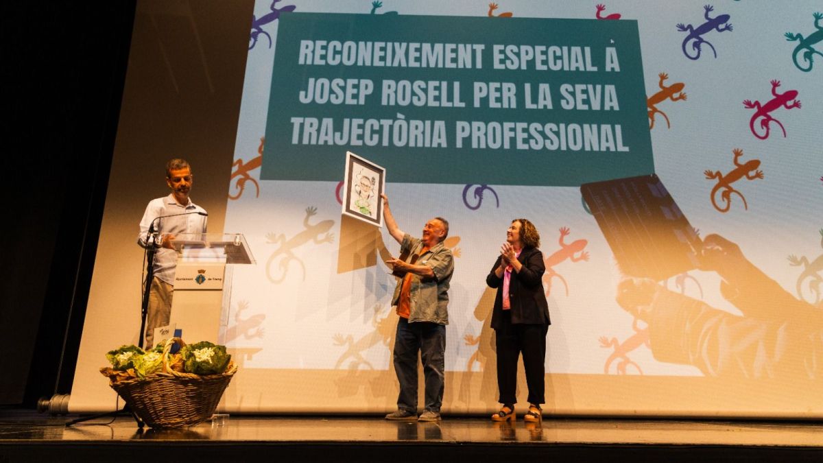 Homenatge a Josep Rosell en la 15a edició del Mostremp
