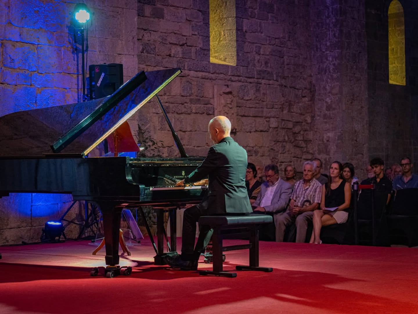 El pianista José Luis Bernaldo de Quirós en la cloenda del 41è Festival Isaac Albéniz de Camprodon 1