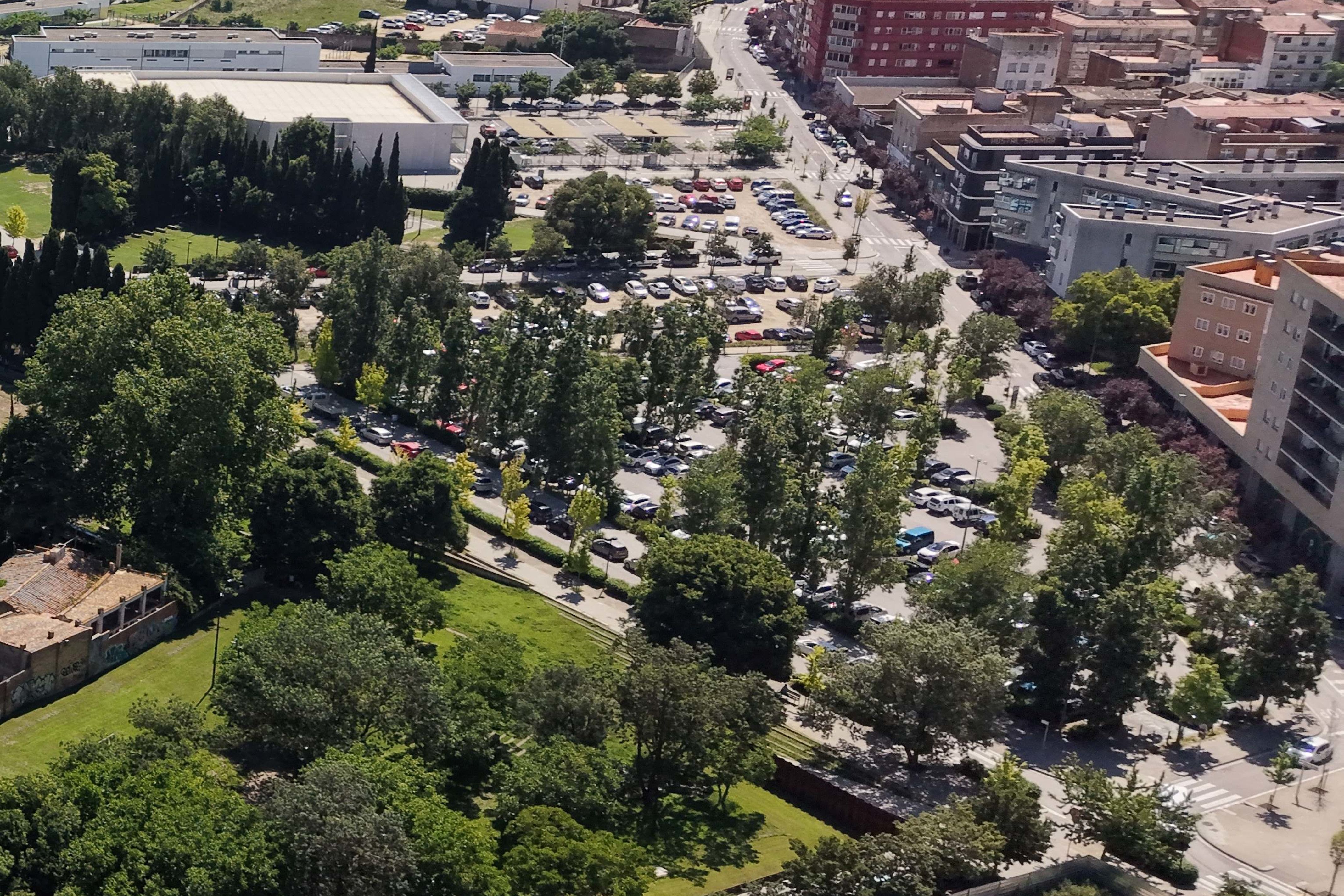 Ubicación de la nueva Biblioteca y el Archivo Comarcal y Municipal Figueres, en el Parc de les Aigües.