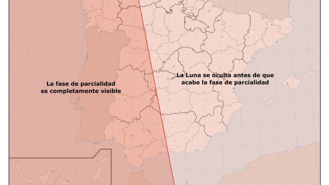 Mapa eclipse luna