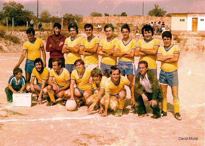 CE El Catllar l'any 1976. Fotografia: David Morlà