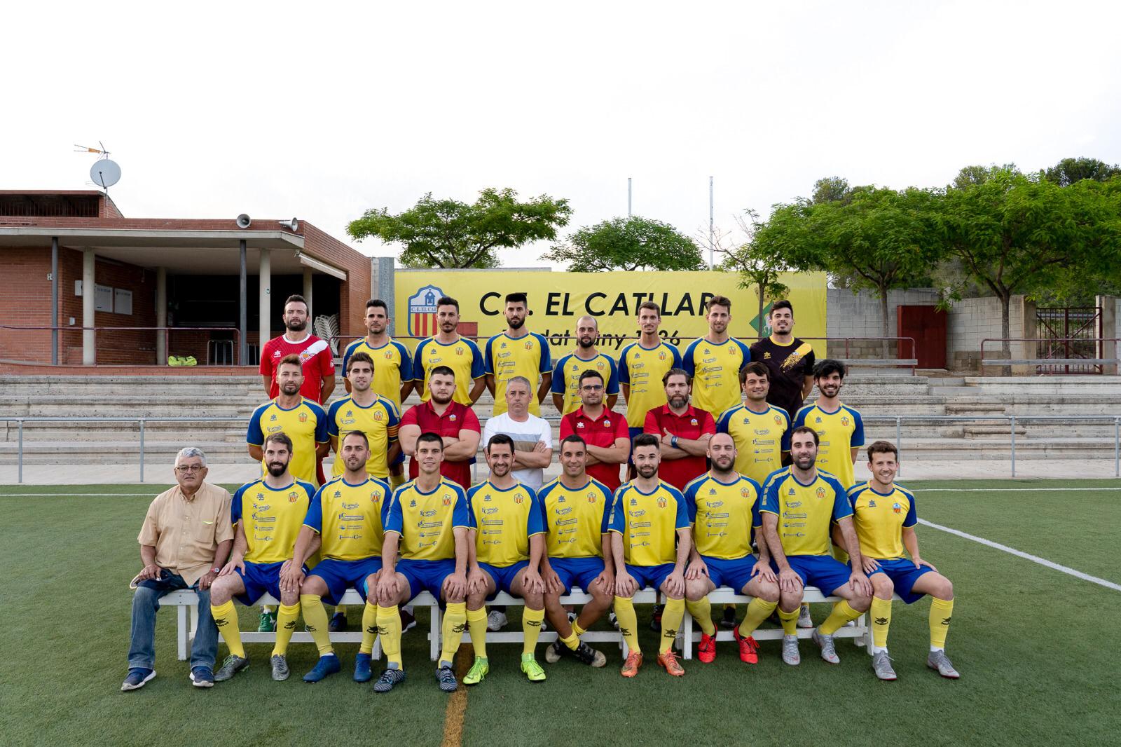 Històrica plantilla que va assolir la final de Copa Catalunya Amateur el 2018
