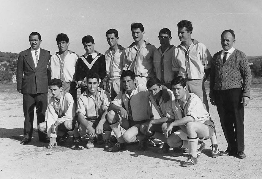 CE El Catllar als anys 60. Fotografia: Antoni Peiró