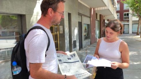Aquest diari s¡està repartint pels carrers de Vilanova