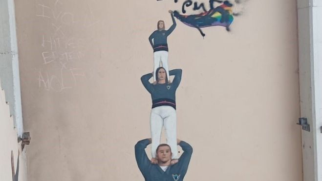Foto d'una de les pintades