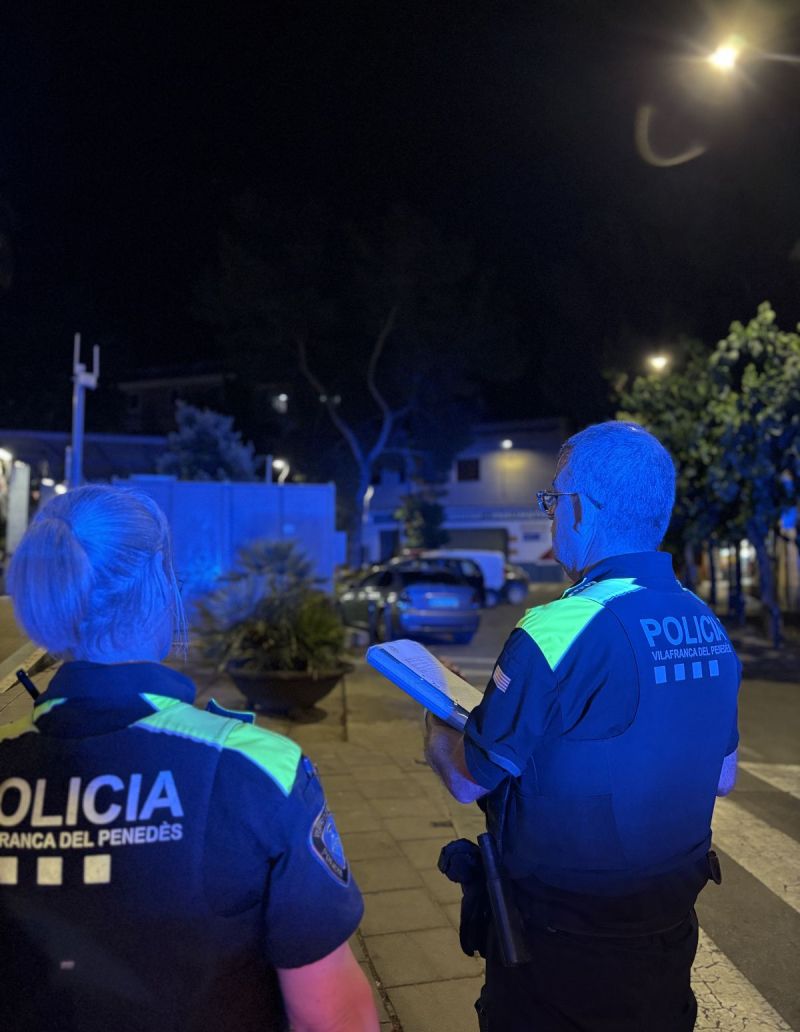 Agents de policia de Vilafranca