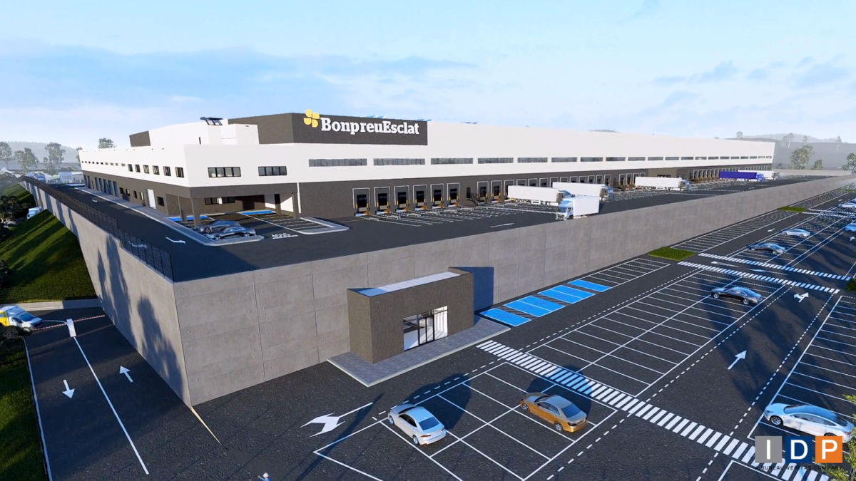 Render centre logístic Grup Bon Preu a Montblanc 2