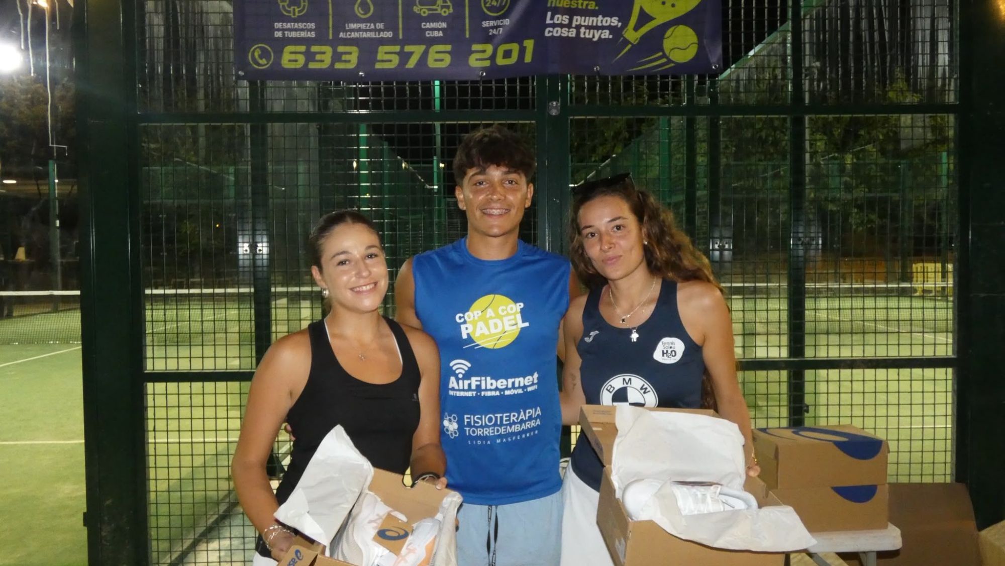 Creixell estrena amb èxit el seu primer torneig nocturn de pàdel 1