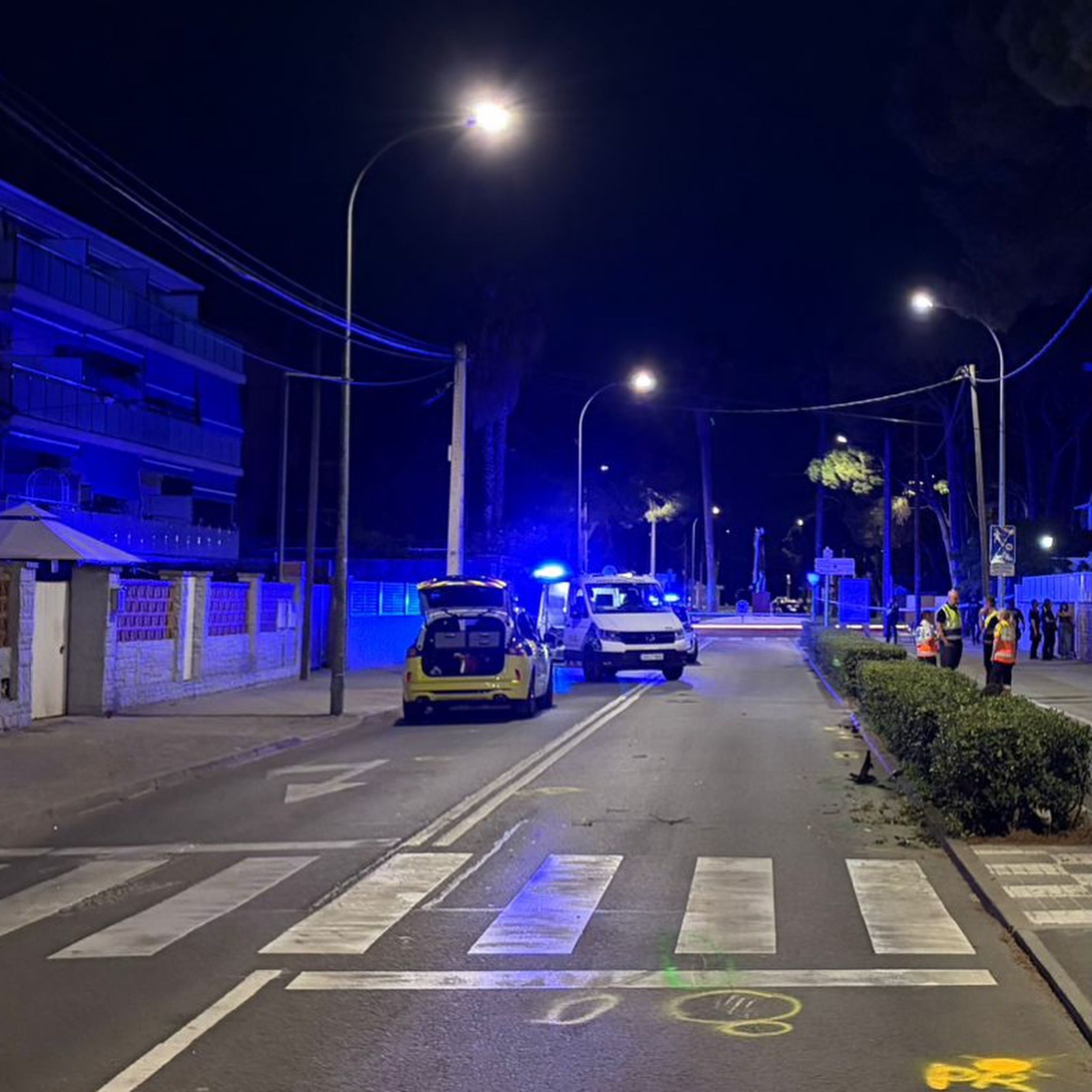 La zona del carrer 11, al barri de Lluminetes de Castelldefels, on s'ha produït l'atropellament mortal d'un jove de 16 anys (2)