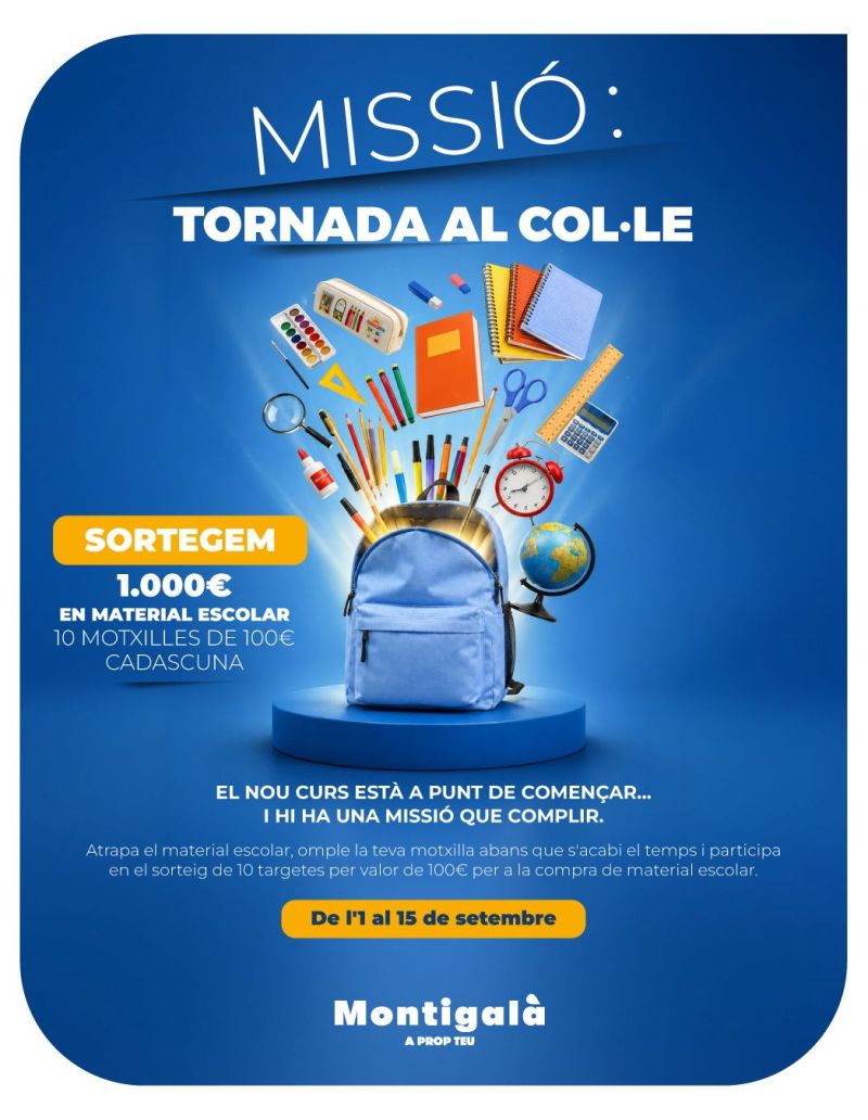 Montigala tornada al col