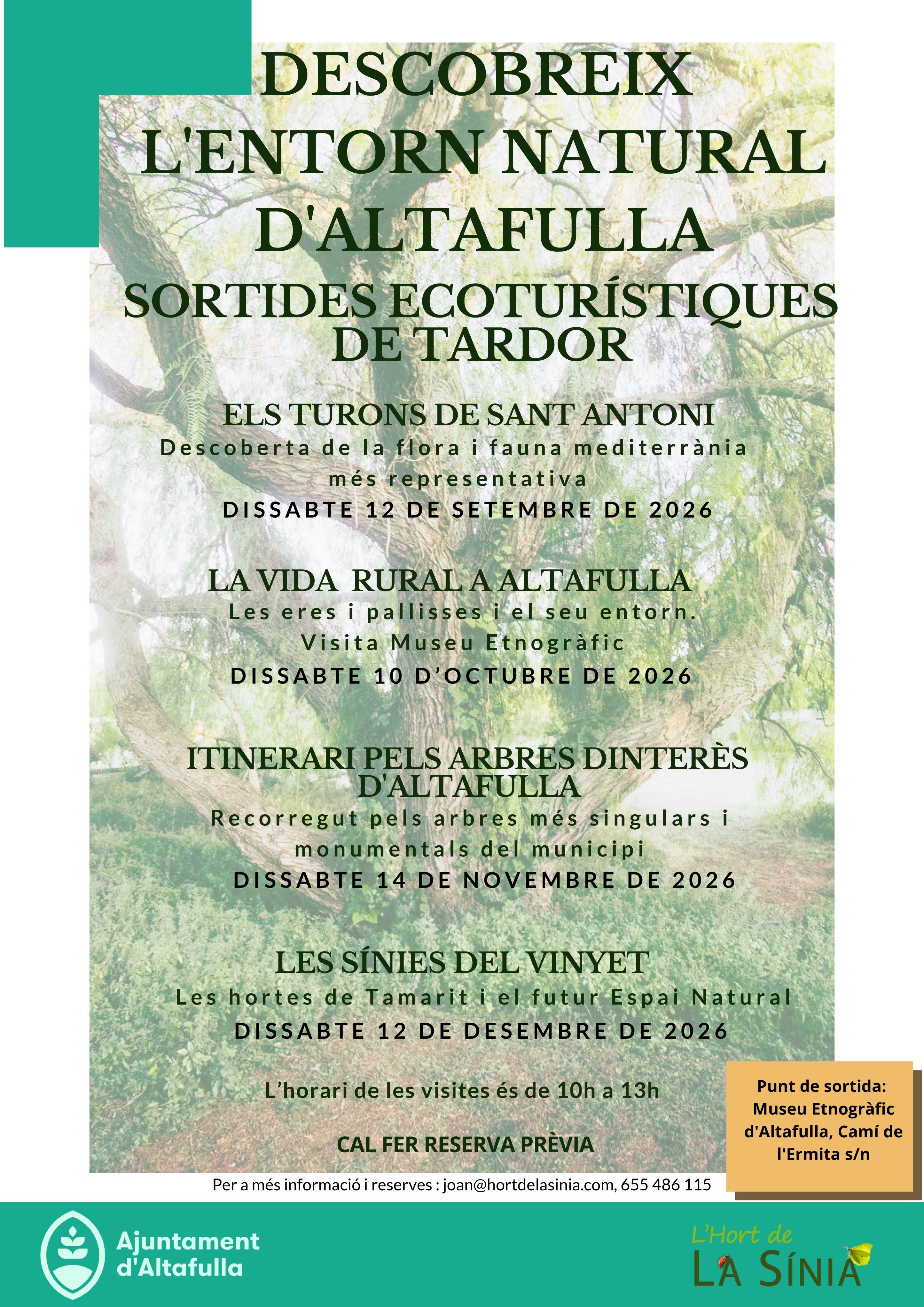 DESCOBREIX L'ENTORN NATURAL D'ALTAFULLA (1)