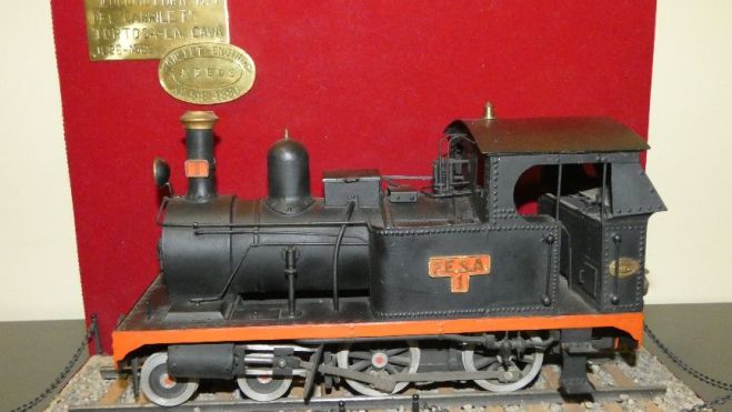 Locomotora del tren Lo Carrilet