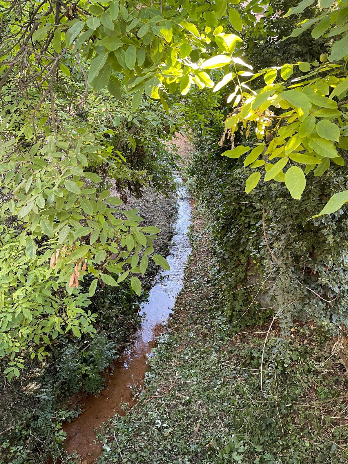 Tremp neteja més de 200 metres del barranc de la Font Vella per prevenir afectacions per pluges 1