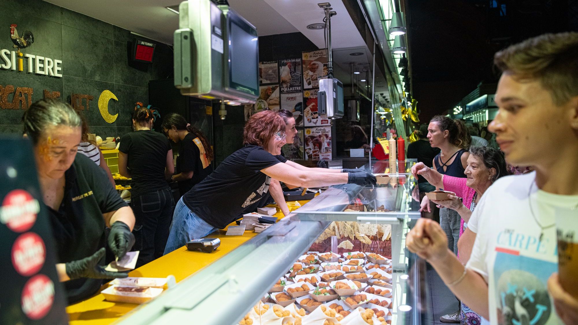 Una edició anterior del Mercat de Nit de Tarragona