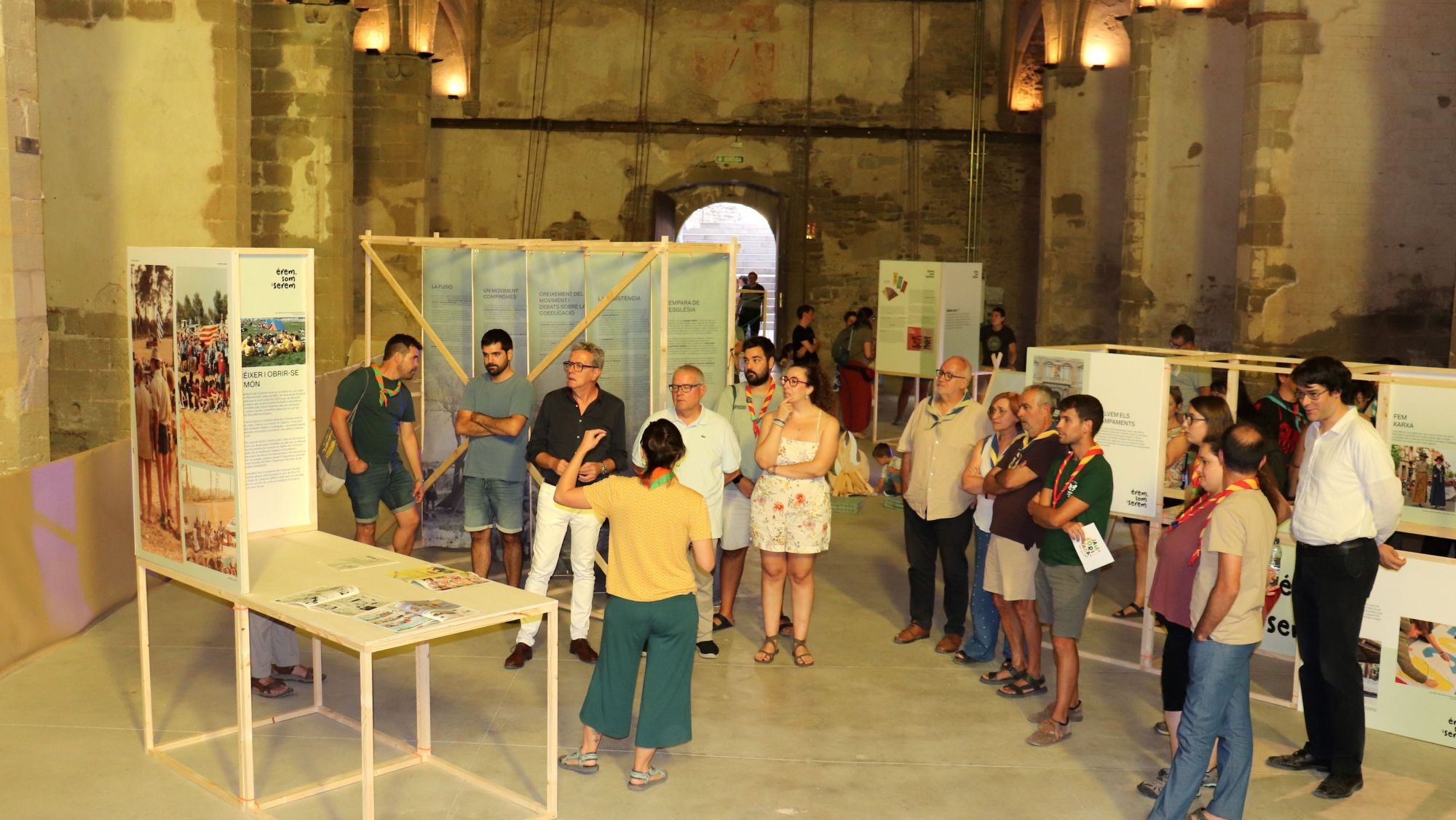 Cervera escalfa motors per rebre 13.000 escoltes el 2027 amb una exposició pels 50 anys de MEG 3
