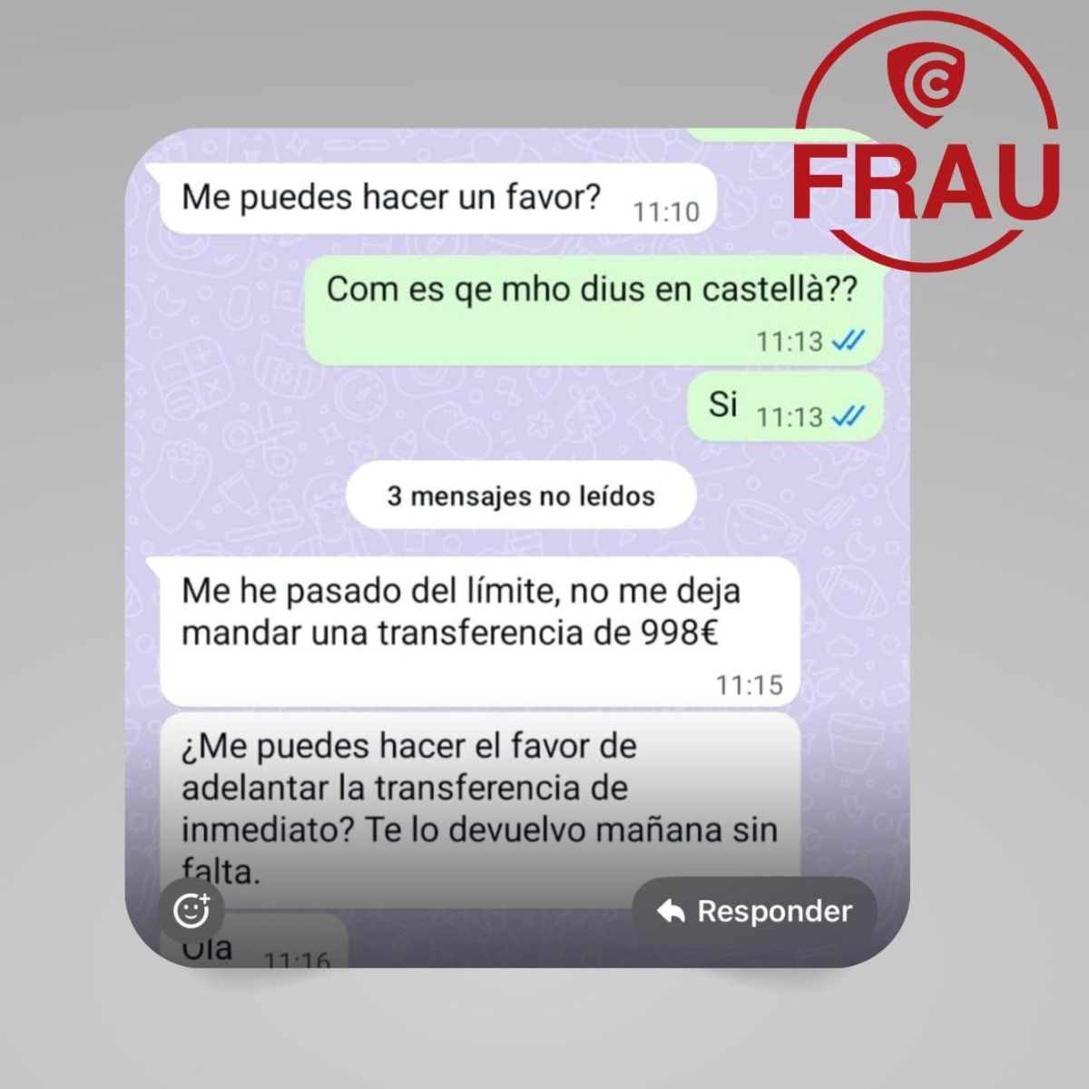 La nova estafa de WhatsApp que ja és a Catalunya