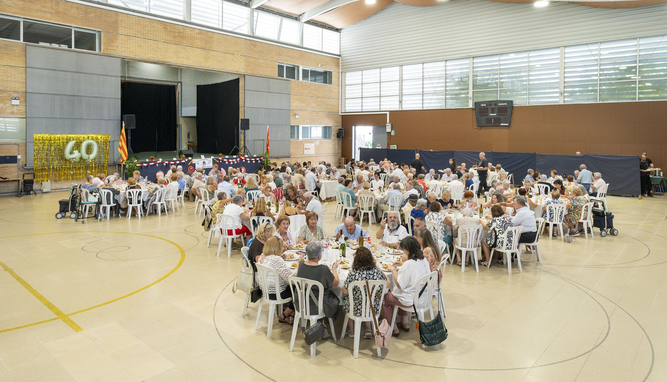 Constantí celebra els 40 anys de l’Associació de Pensionistes i Jubilats amb prop de 150 persones 1