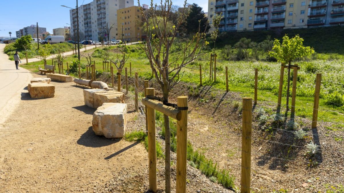 Nous parcs Riera Can Soler de Sant Boi Respira més Verd