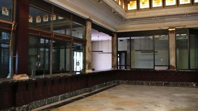 Vestíbul de la planta baixa de l'edifici del Bamc d'Espanya de Tarragona