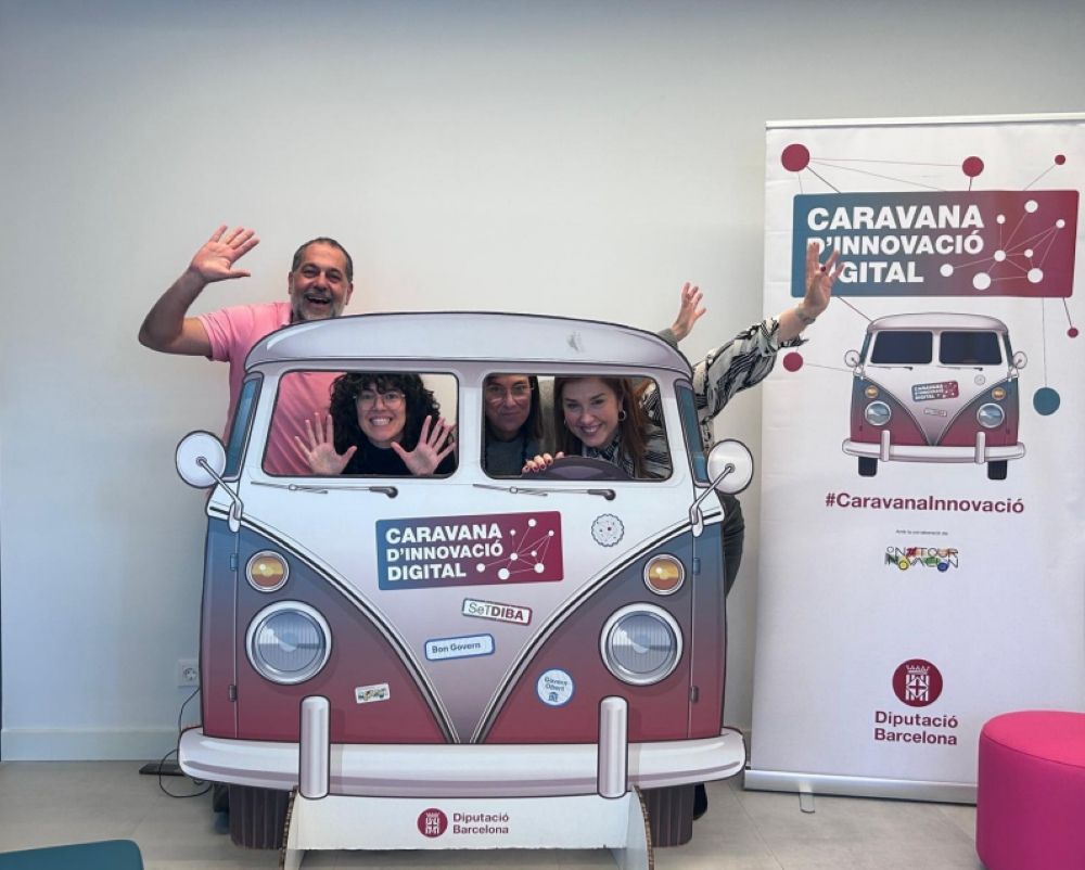 La Caravana d’Innovació Digital de la Diputació de Barcelona | FOTO: Diputació de Barcelona