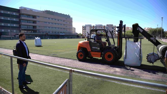 2. Inici renovació camps de futbol   La Granja