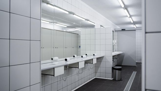 Els vestidors s’han hagut de reconstruir i ofereixen des d’avui un servei totalment renovat