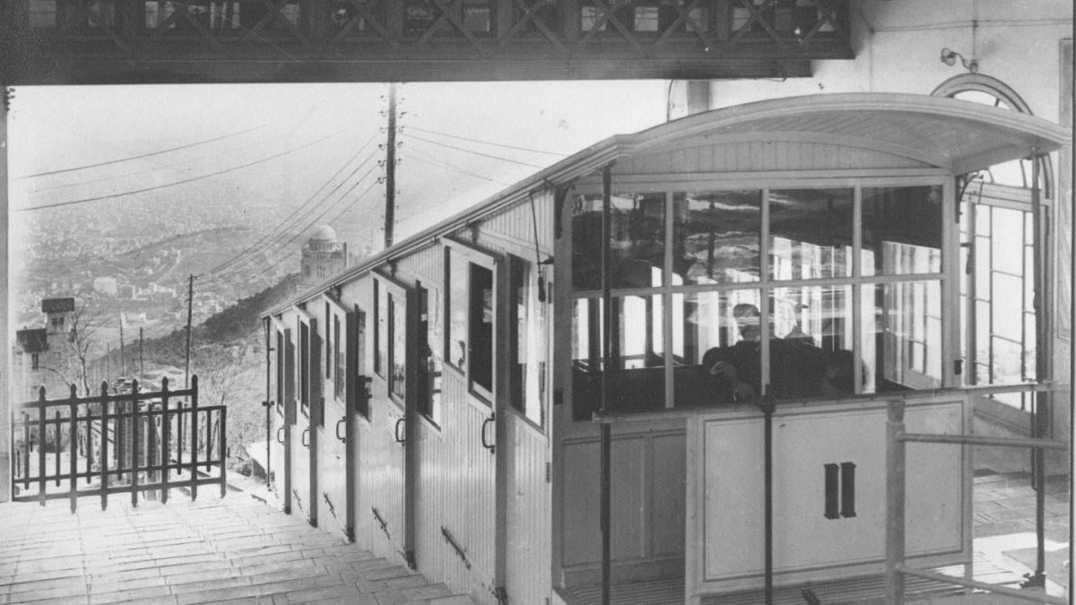 Antic funicular del Tibidabo