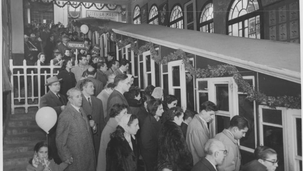1958. Comiat de l'antic Funicular (5)