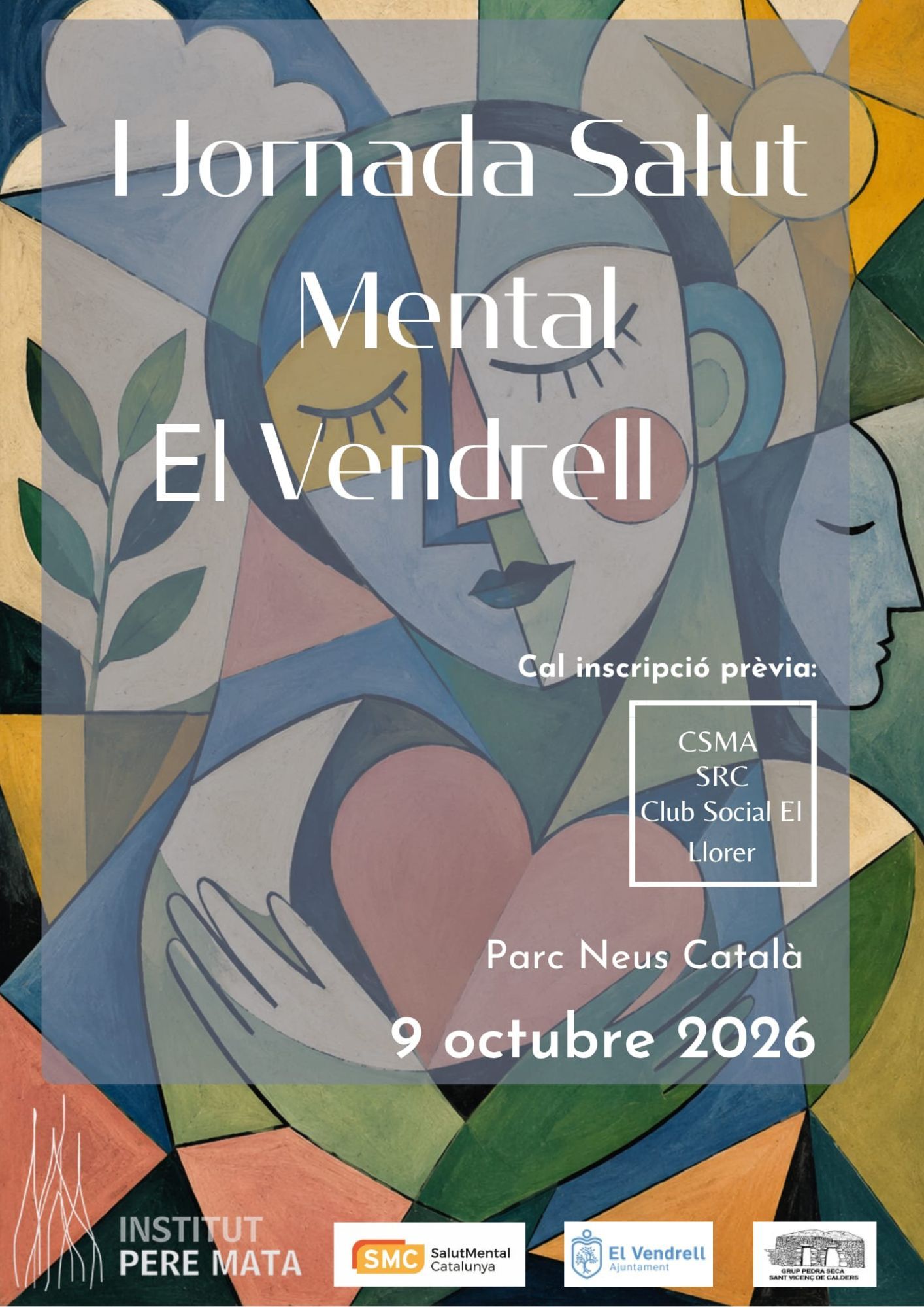 09 01 Cartell Jornada Salut Mental amb logos