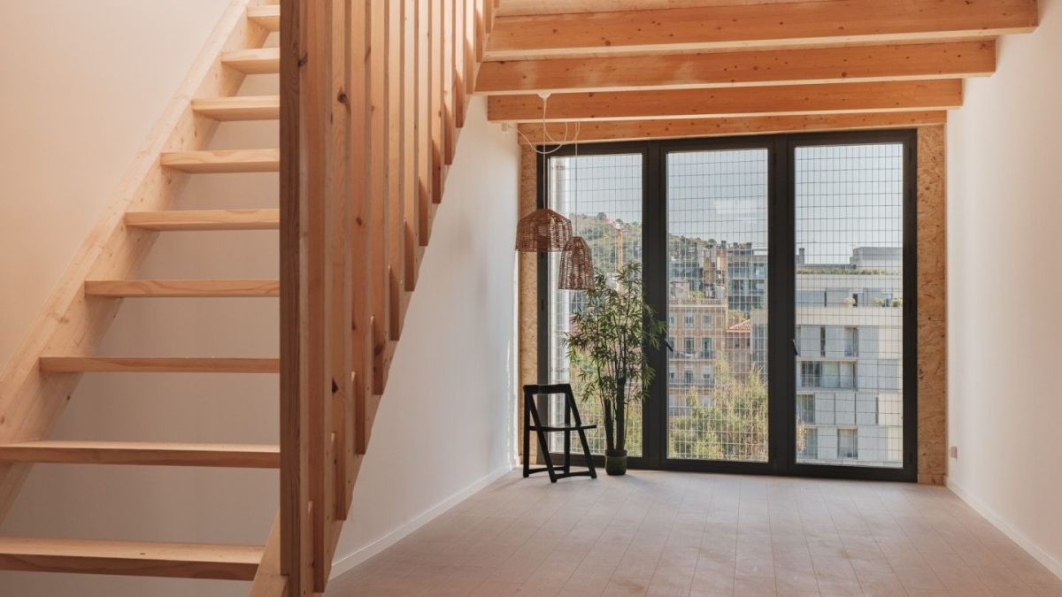 Pisos amb diverses habitacions i amb cuina i banys compartits