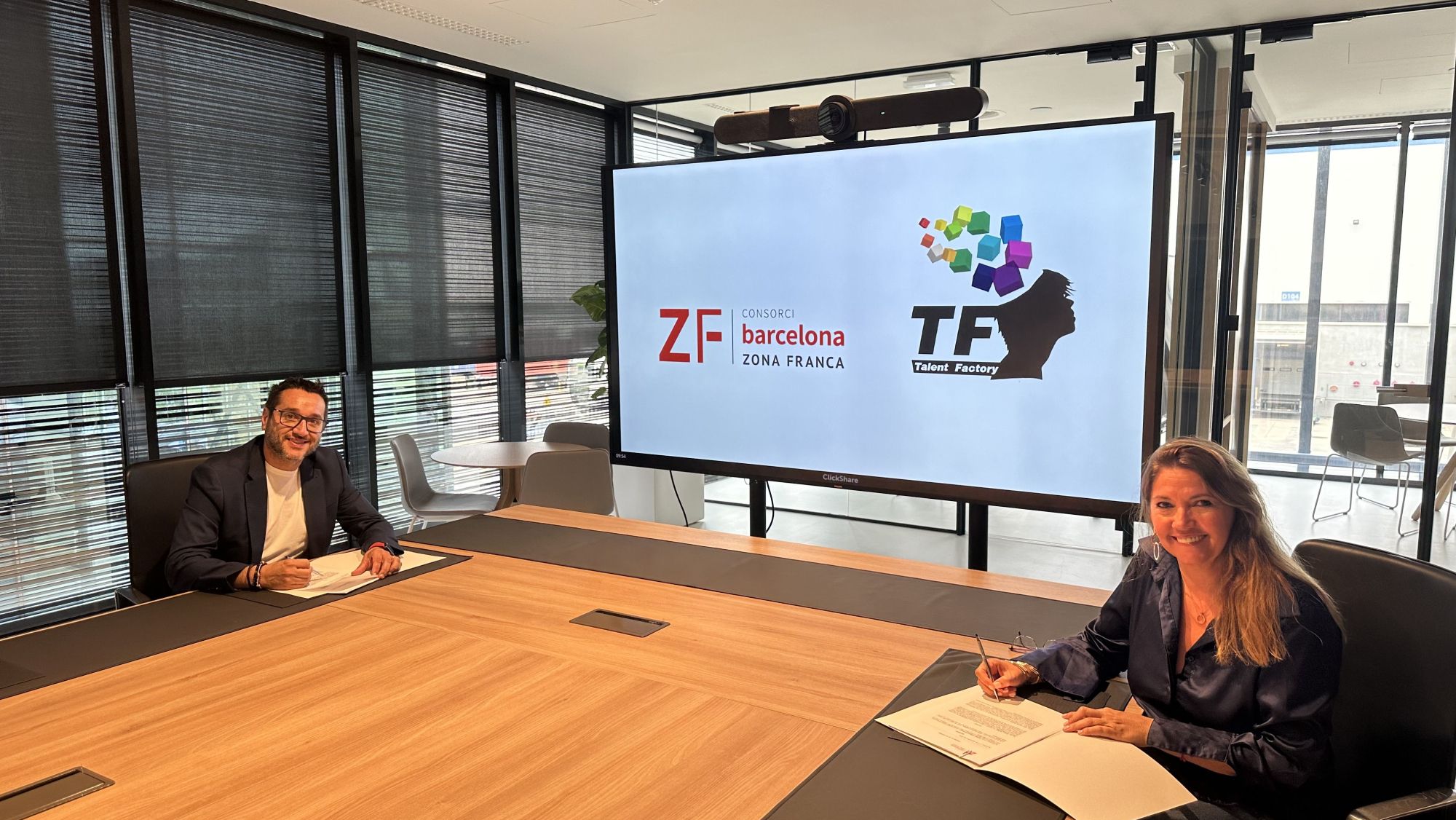 La Zona Franca i Talent Factory s’alien per impulsar l’emprenedoria entre els joves 1