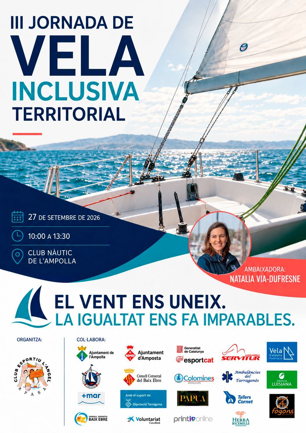III Jornada de Vela Inclusiva Territorial a l'Ampolla