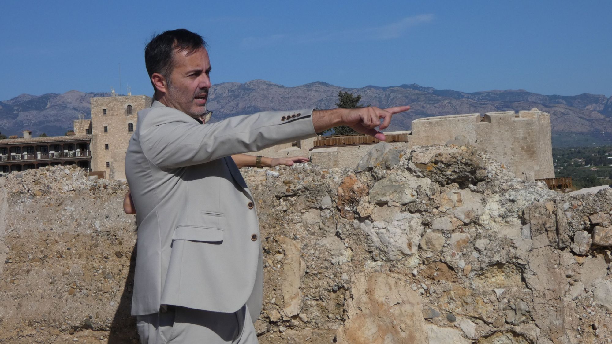 Jordi Jordan sobre les obres de restauració al Fortí de Bonet de Tortosa