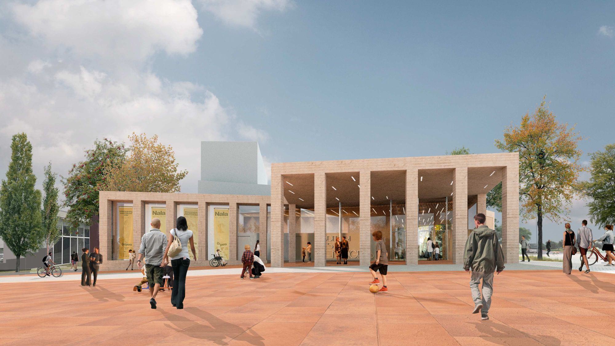 Render del futur Teatre Auditori Mestre Benaiges de Mont roig del Camp 1