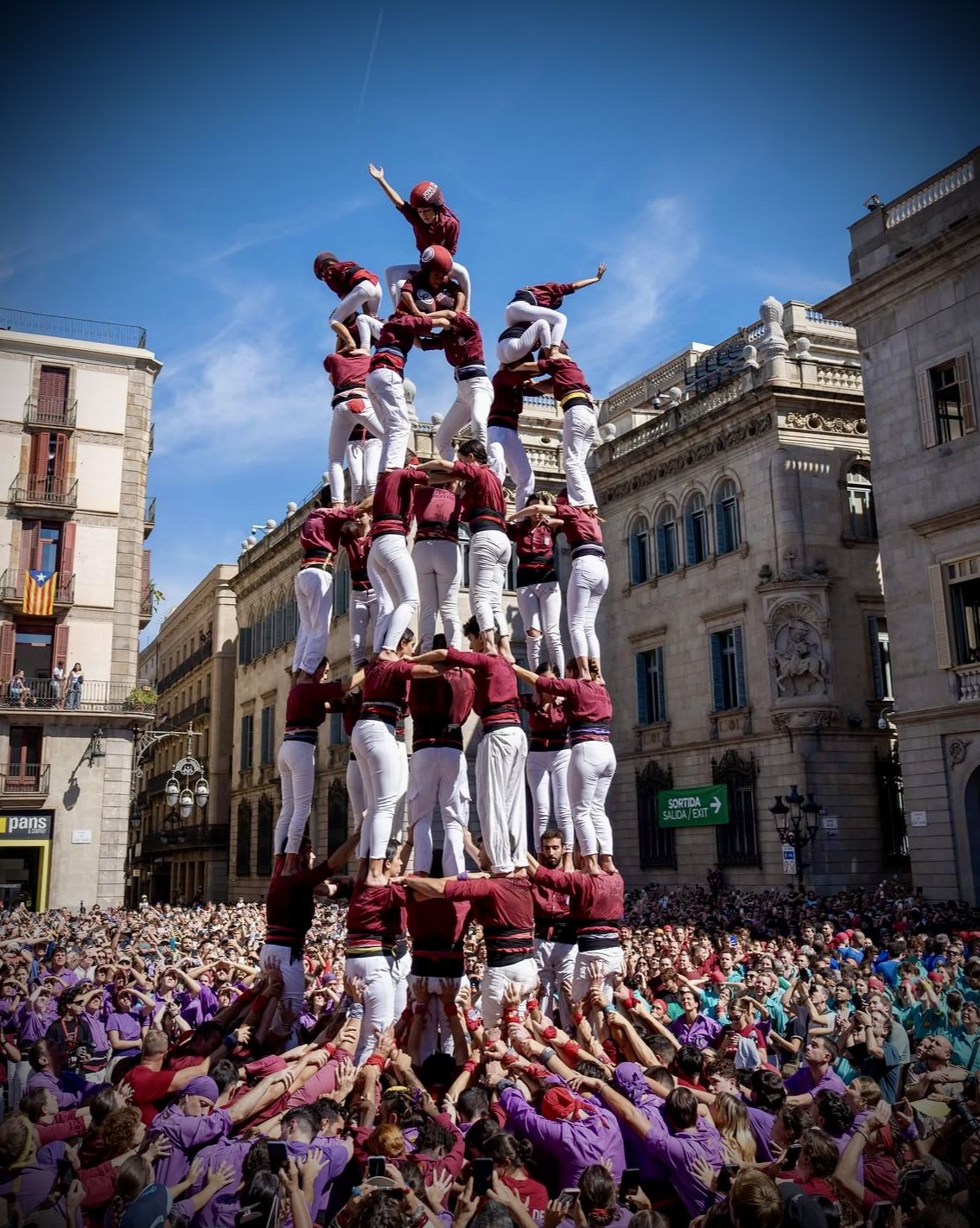 Castells durant la Mercè 2026