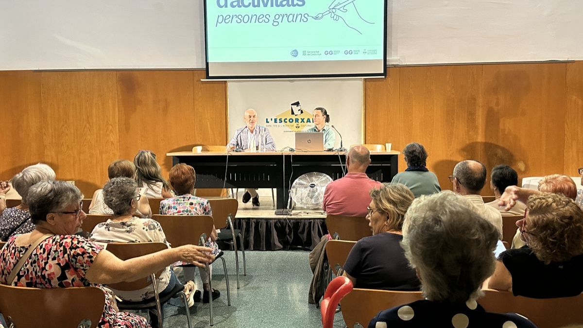 Presentada la programació d’activitats adreçades a les persones grans de Vilafranca