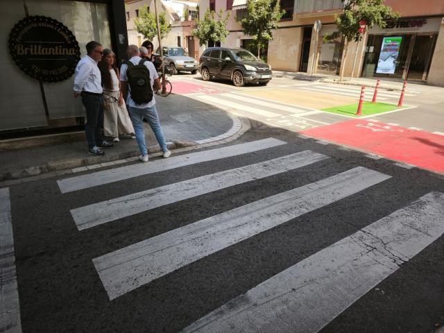 Projecte per intervenir en el creuament de la rambla Samà amb c. del Jardí a Vilanova i la Geltrú