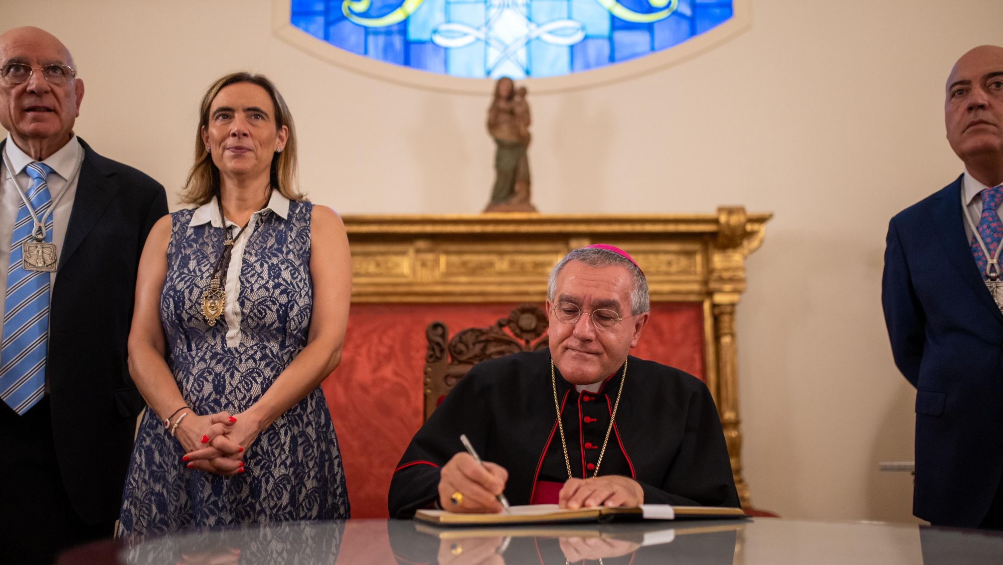 El nunci apostòlic Piero Pioppo presideix la missa solemne de les Festes de Misericòrdia 1