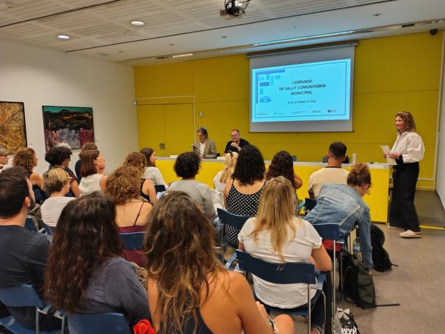 Els indicadors i els reptes de futur en salut, a la I Jornada de salut comunitària municipal de Vilanova i la Geltrú 1