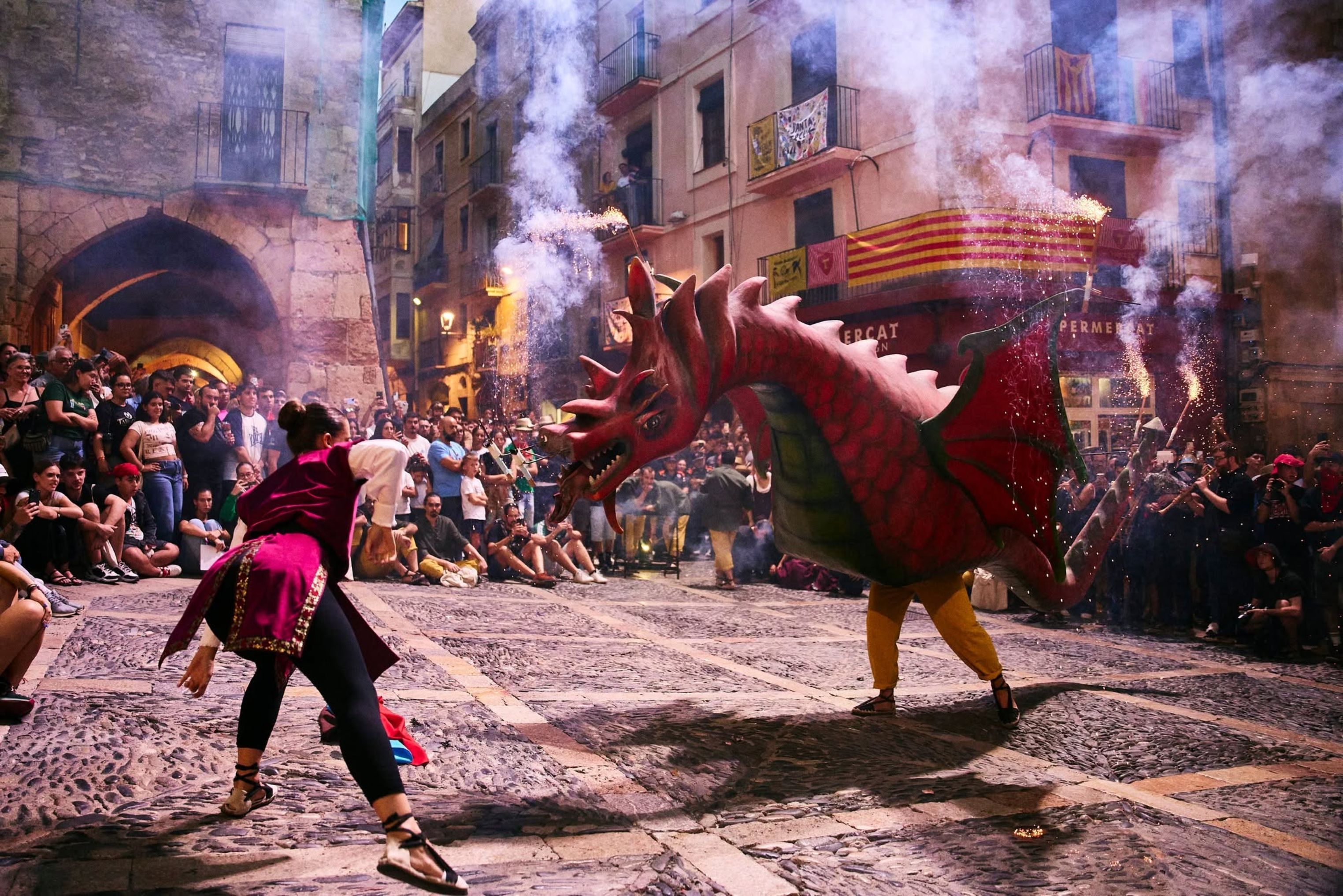 Un dels actes de les festes de Santa Tecla de Tarragona 2026 | FOTO: Marc Roselló