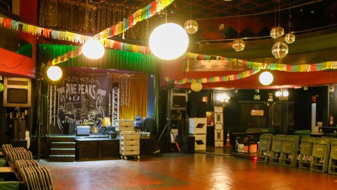 Interior de la sala de festes Guiu