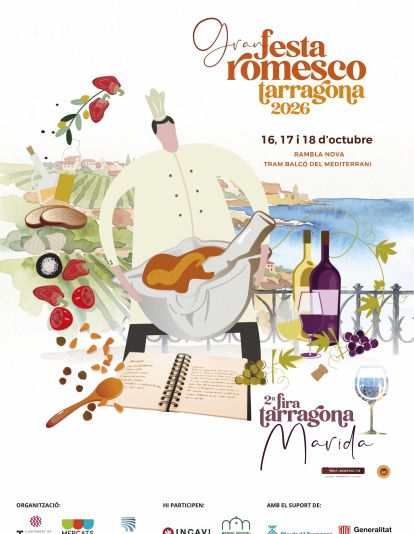 Cartell Festa Romesco i Tarragona Marida
