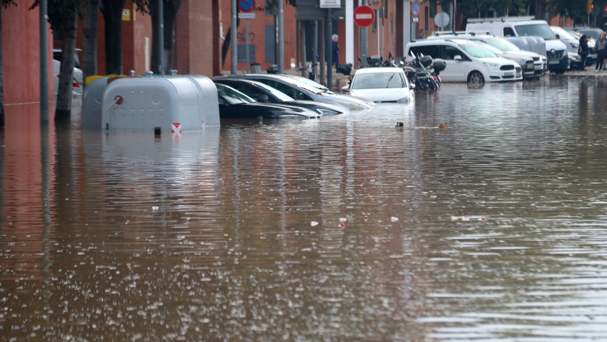 Una desena de carreteres de l'àrea metropolitana de Barcelona estan tallades aquest diumenge al matí pel temporal de pluja, segons informa el Servei Català de Trànsit (SCT). Destaquen la C 17 que està interrompuda per inun
