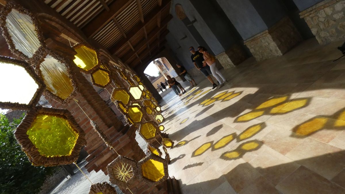 Una de les obres del festival A Cel Obert 2