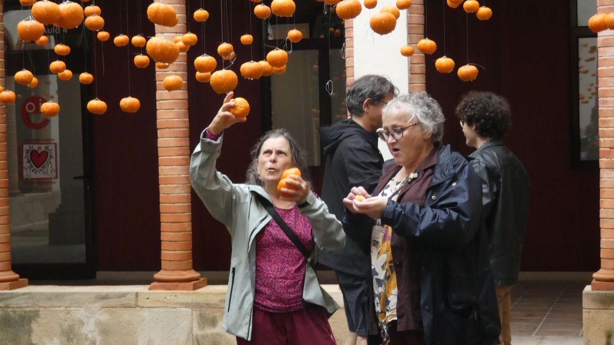 Una de les obres del festival A Cel Obert (2)