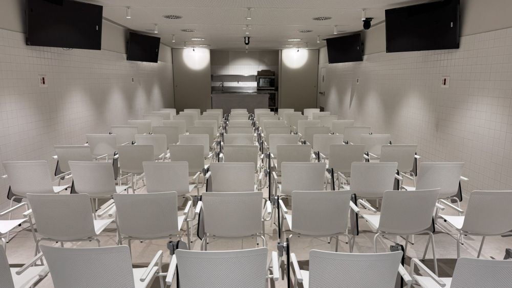 Una de les aules de la nova Escola de Restauració de Sabadell