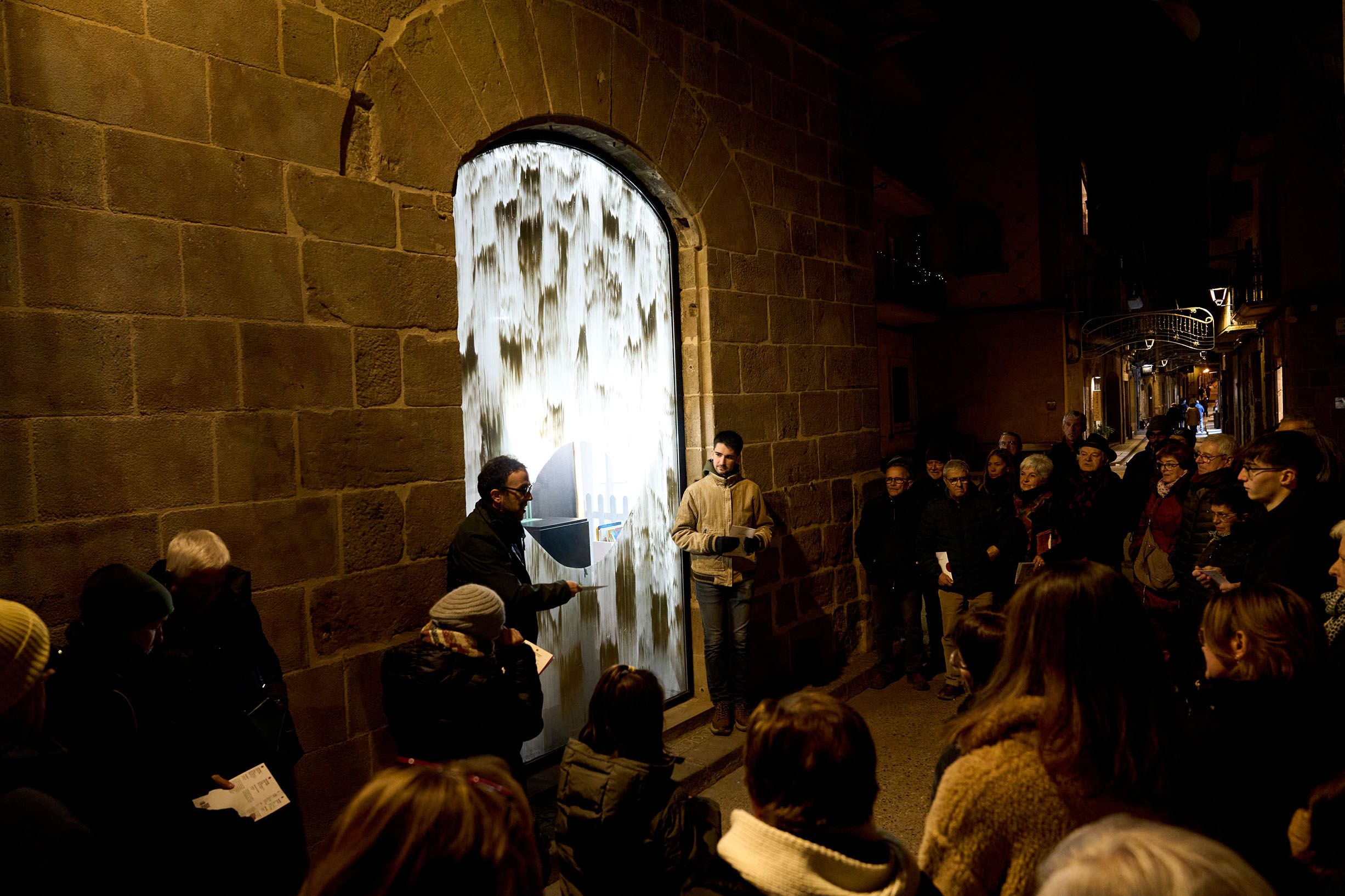 Recorrido inaugural de la quinta edición del Mira l'Art de Solsona | FOTO: De Cop Mèdia