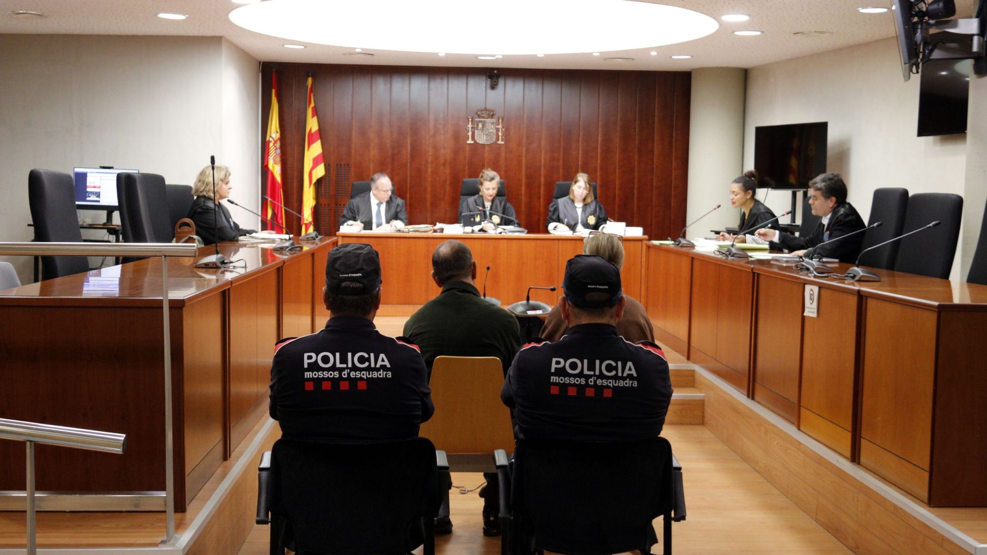L'home condemnat per dues violacions, durant la vista de conformitat a l'Audiència de Lleida