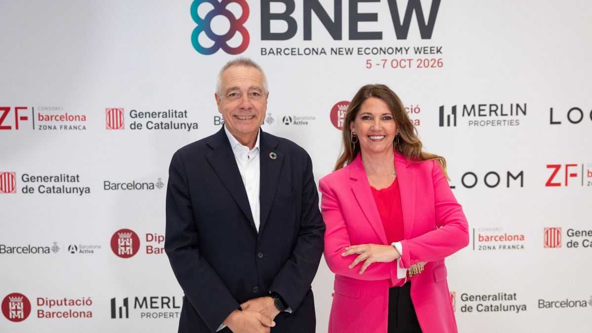 Pere Navarro i Blanca Sorigué, del Consorci de la Zona Franca de Barcelona